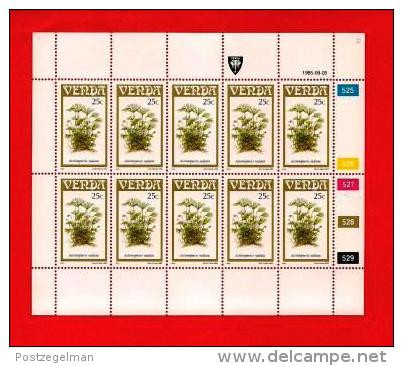 VENDA, 1985, MNH Stamp(s) In Full Sheets, Ferns Nr(s) 116-119, Scan S625 - Venda