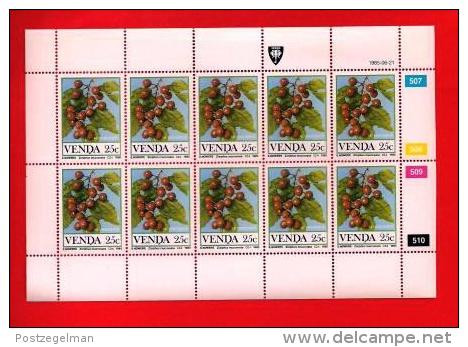 VENDA, 1985, MNH Stamp(s) In Full Sheets, Food From The Veld, Nr(s) 112-115, Scan S624 - Venda