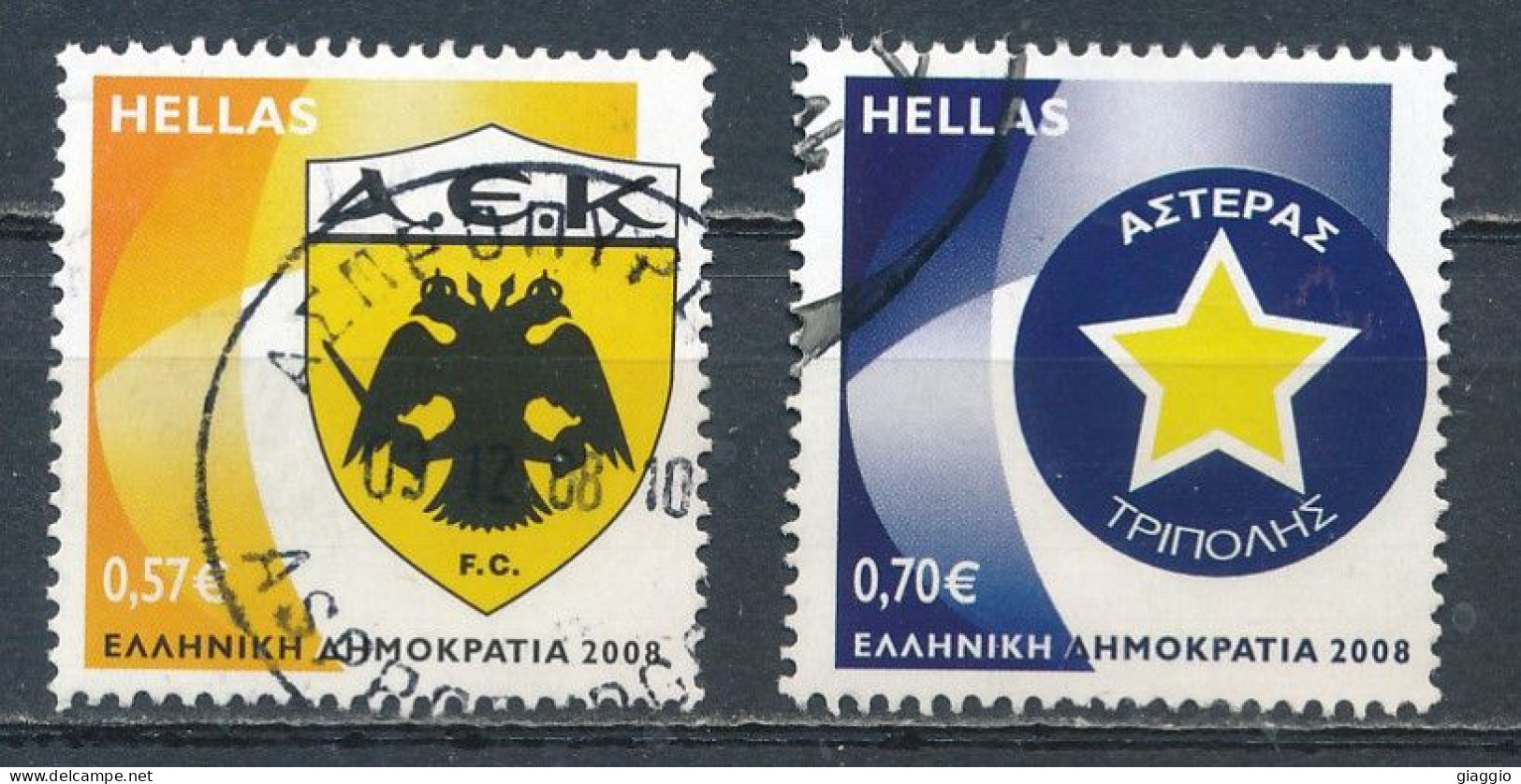 °°° GREECE - Y&T N°2452/53 - 2008 °°° - Used Stamps