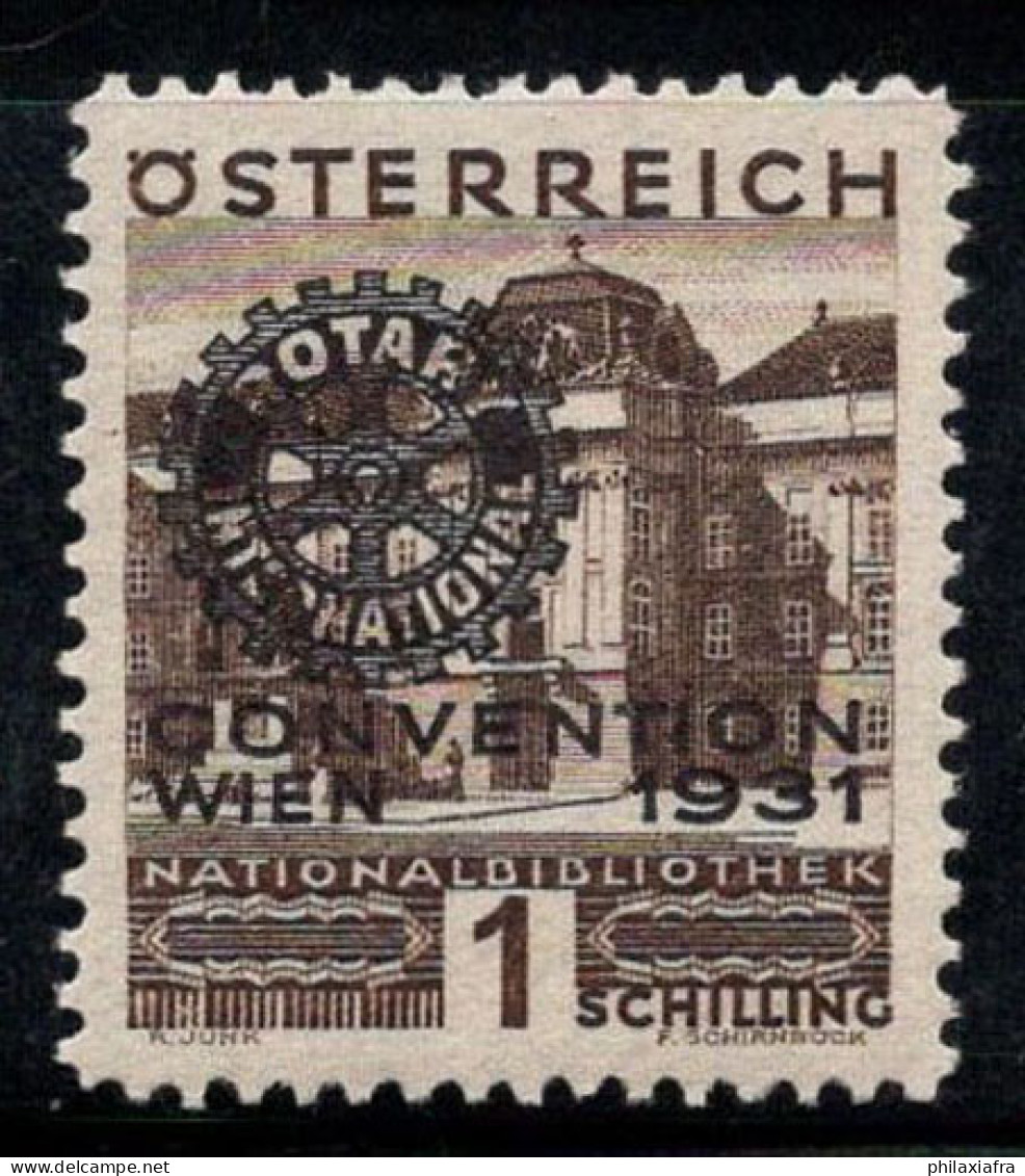Autriche 1931 Mi. 523 Neuf ** 100% 1 S, Rotary International - Ungebraucht