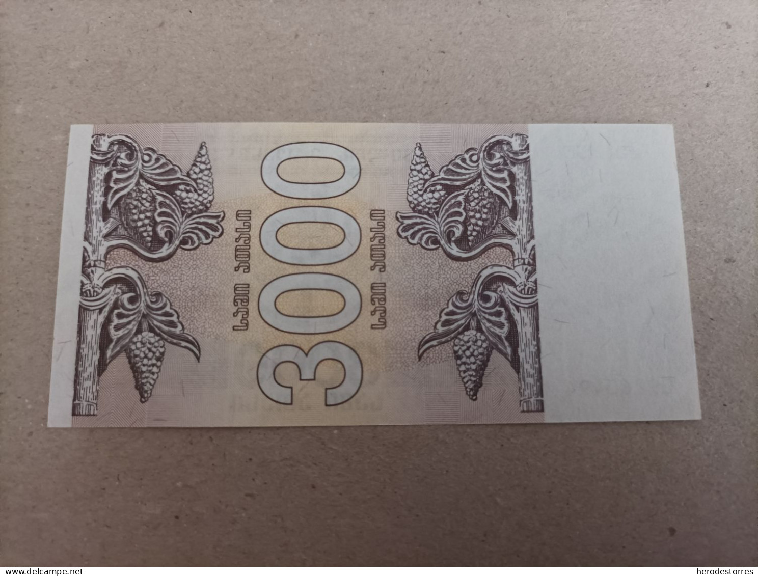 Billete De Georgia De 3000 Laris, Año 1993, UNC - Georgia