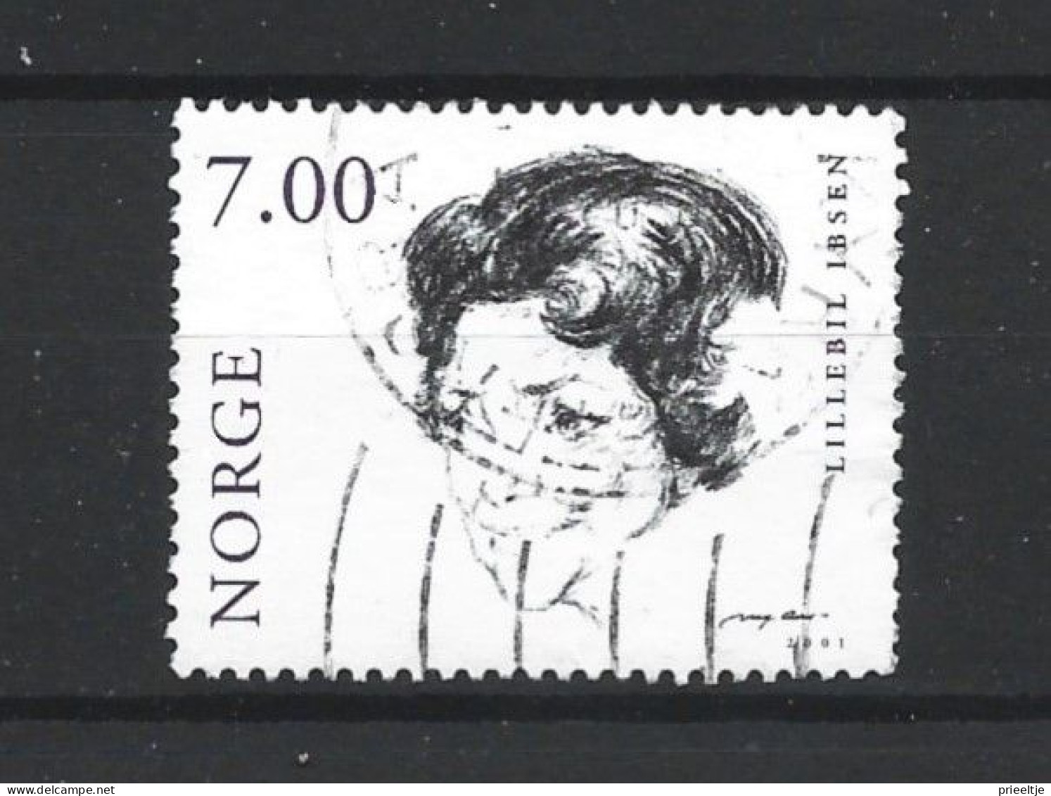 Norway 2001 Theatre Actors Y.T. 1324 (0) - Gebraucht