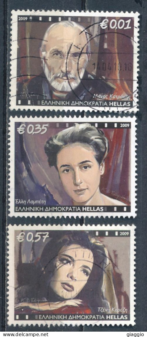 °°° GREECE - Y&T N°2461/66 - 2009 °°° - Used Stamps