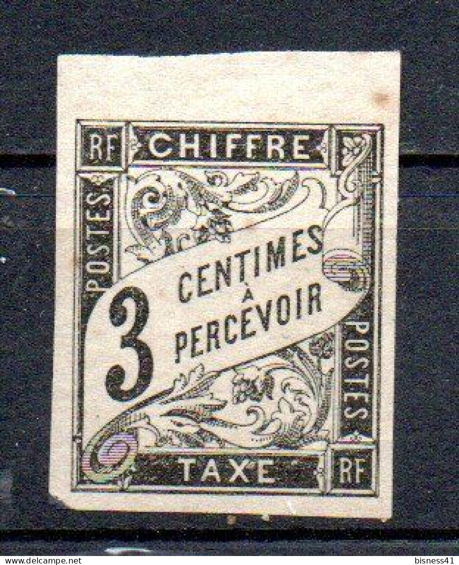 Col40 Colonies Taxe 1884 N° 3 Oblitéré Cote 5,00€ - Impuestos