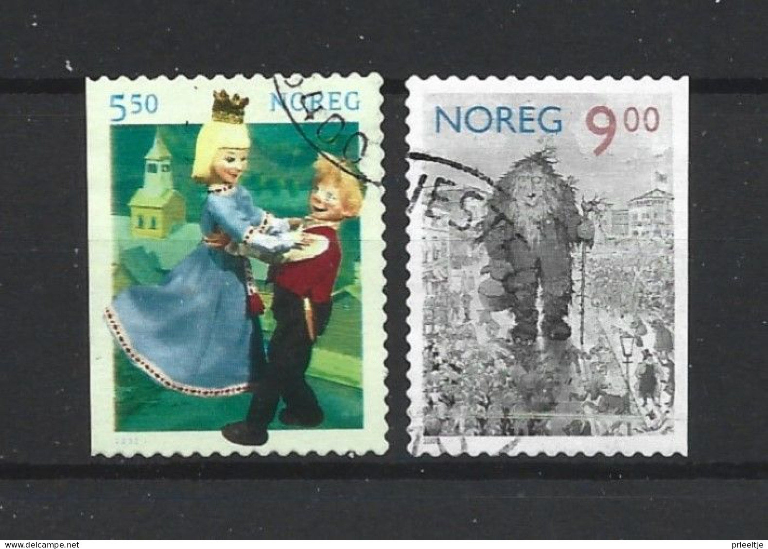 Norway 2002 Legends Y.T. 1375/1376 (0) - Used Stamps