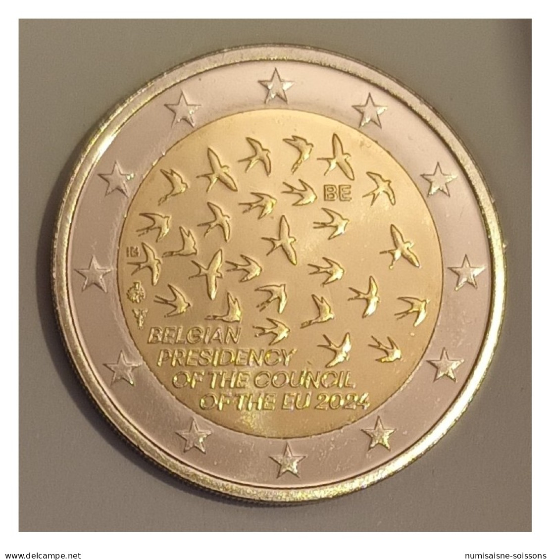 BELGIQUE - 2 EURO 2024 - PRESIDENCE DE L'U.E.- FDC - FDC - Belgique