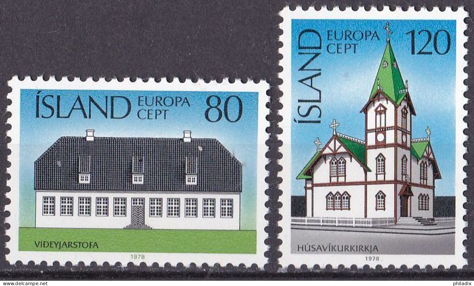 Island Satz Von 1978 **/MNH (A4-7) - Unused Stamps