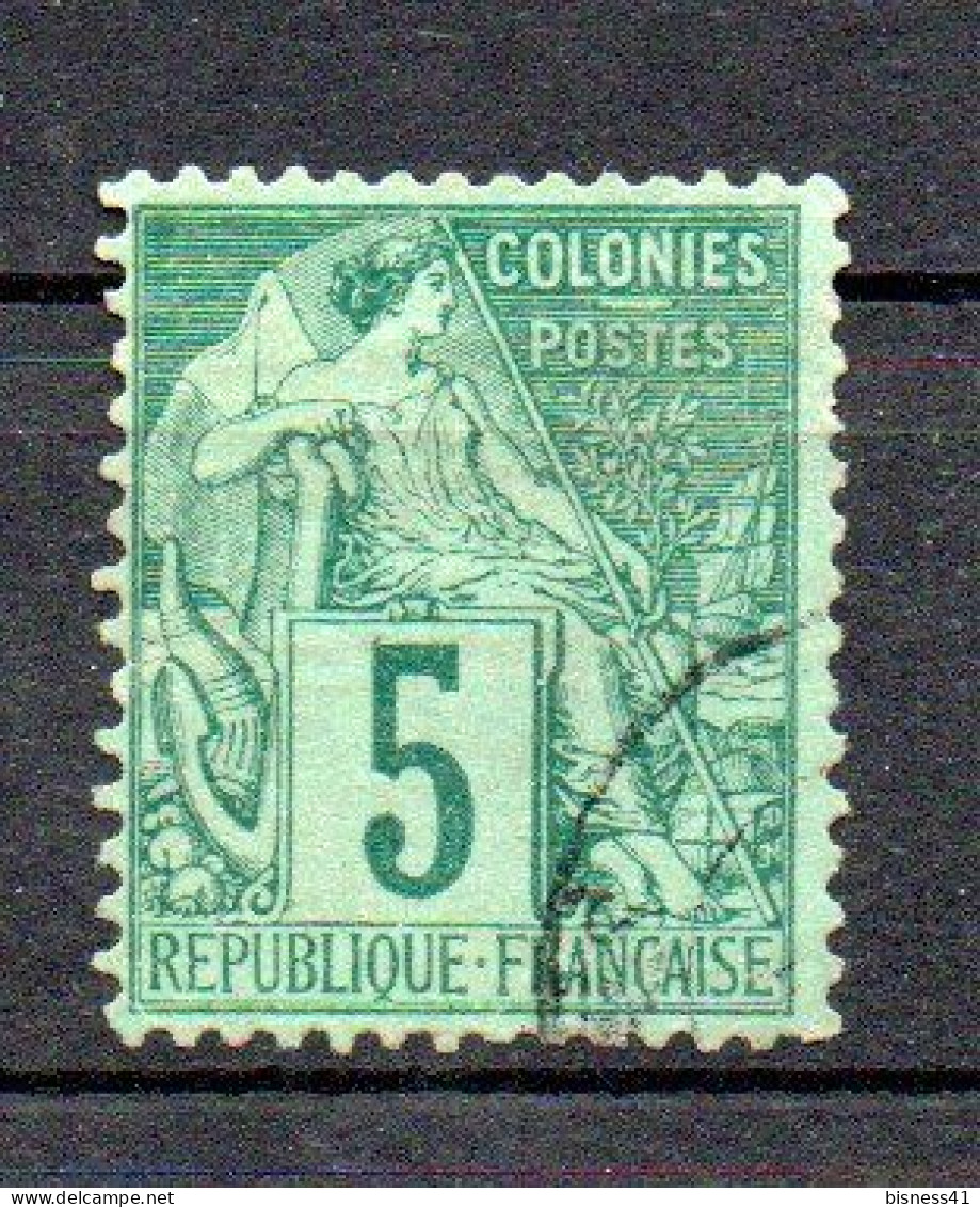 Col40 Colonies Alphée 1881 N° 49 Oblitéré Cote 4,00€ - Alphee Dubois