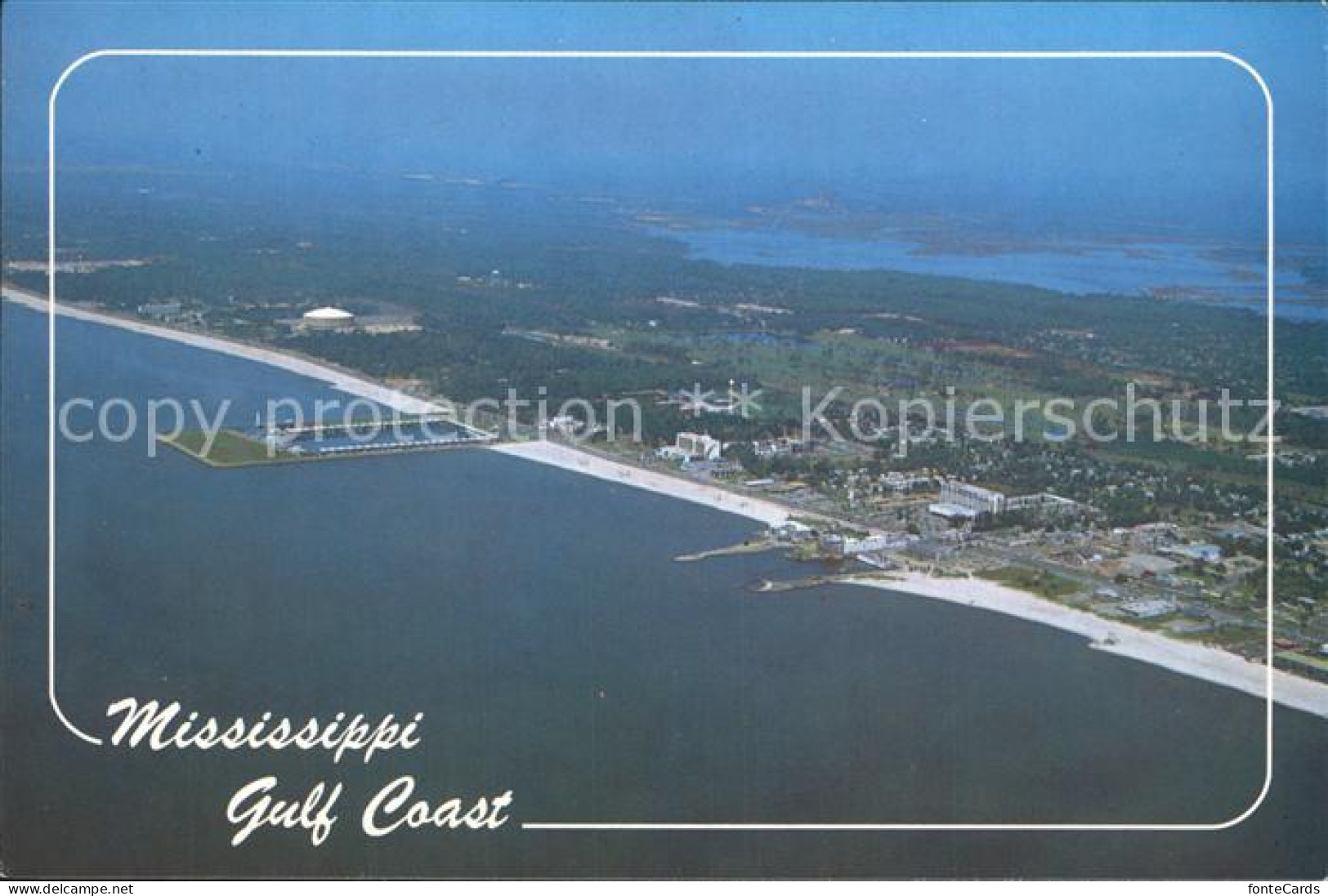 72556387 Mississippi_State Fliegeraufnahme Gulf Coast - Altri & Non Classificati