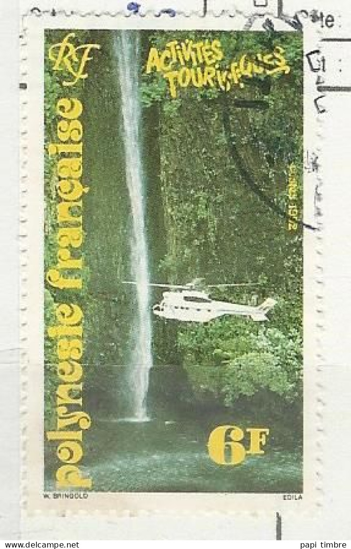 Polynésie - 1992 Activités Touristiques - N° 404 Obl. - Gebruikt