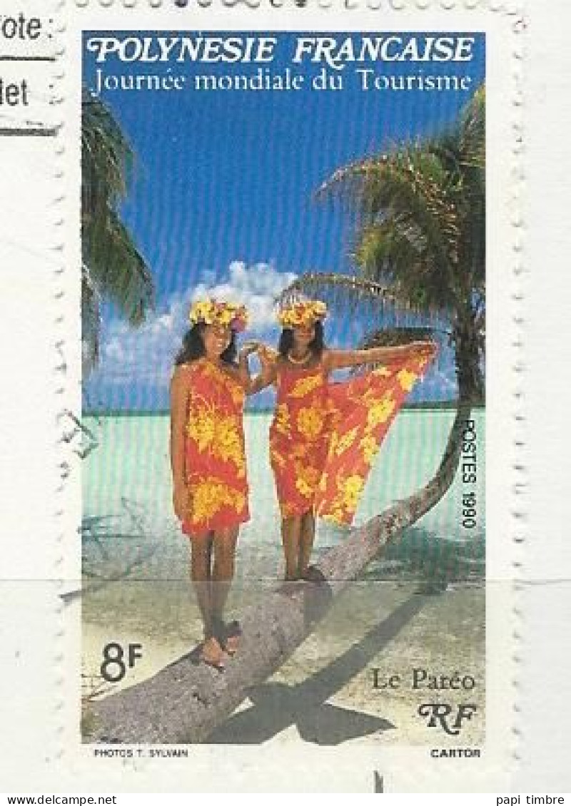 Polynésie - 1990 Le Paréo - N° 365 Obl. - Gebruikt