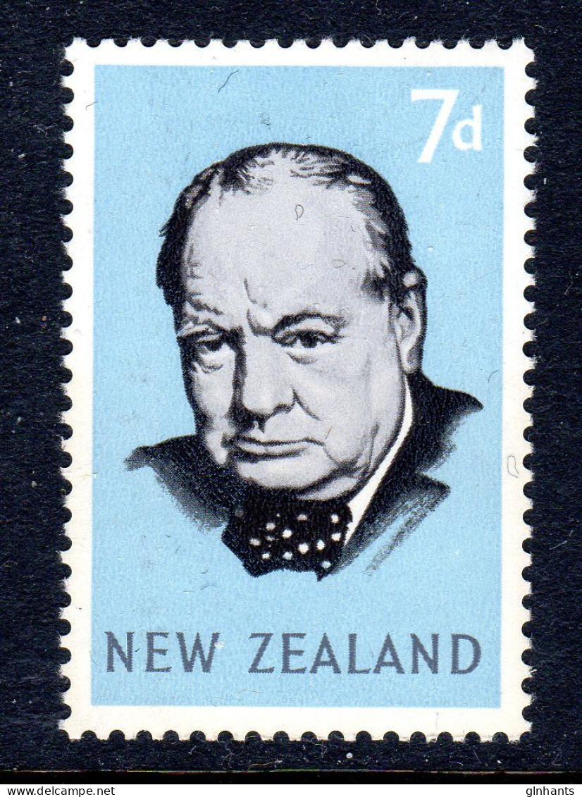 NEW ZEALAND - 1965 CHURCHILL COMMEMORATION STAMP FINE MNH ** SG 829 - Neufs