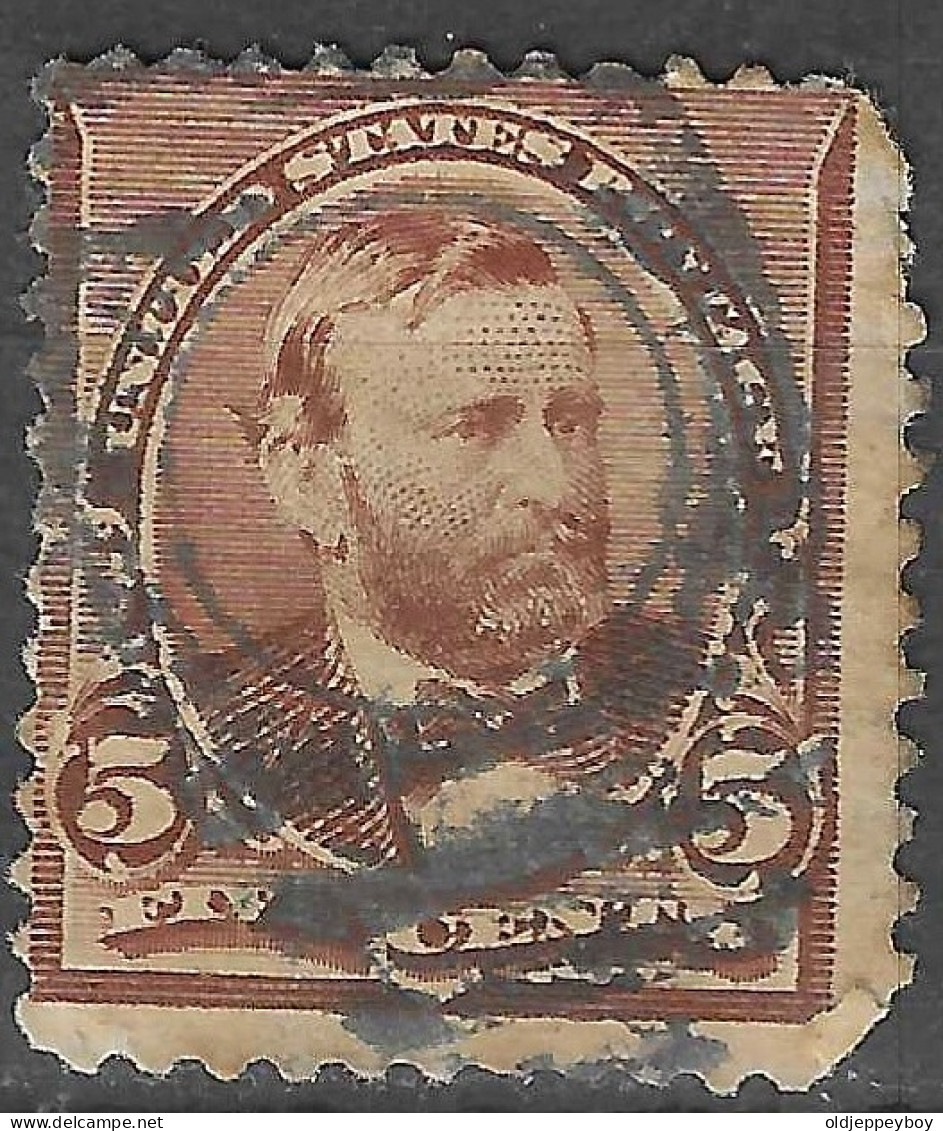 1891. USA. Pair 5 CENTS Used United States Of America  - Used Stamps