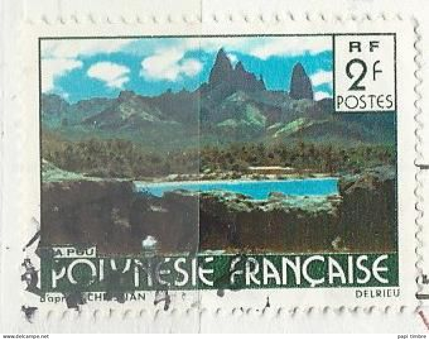 Polynésie - 1986 Paysages De Polynésie - N° 252 Obl. - Gebraucht