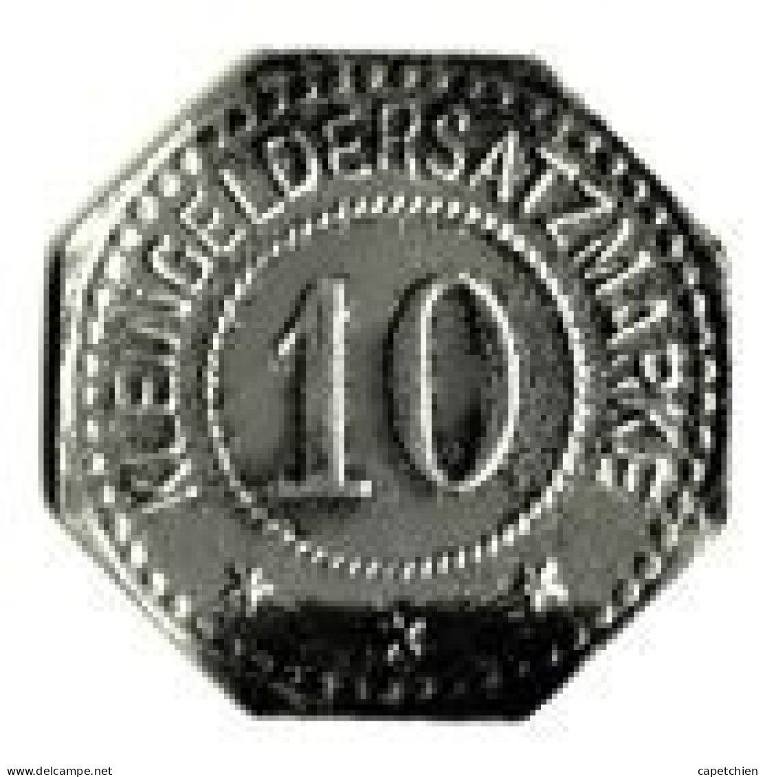 ALLEMAGNE / NOTGELD / STADT WITTENBERG / / 1917 /  10 PFENNIG / ZINC /  Mm - Notgeld