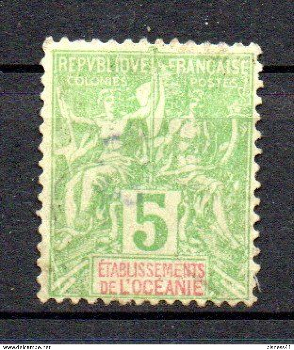 Col40 Colonies Océanie 1892 N° 14 Oblitéré Cote 3,00€ - Used Stamps