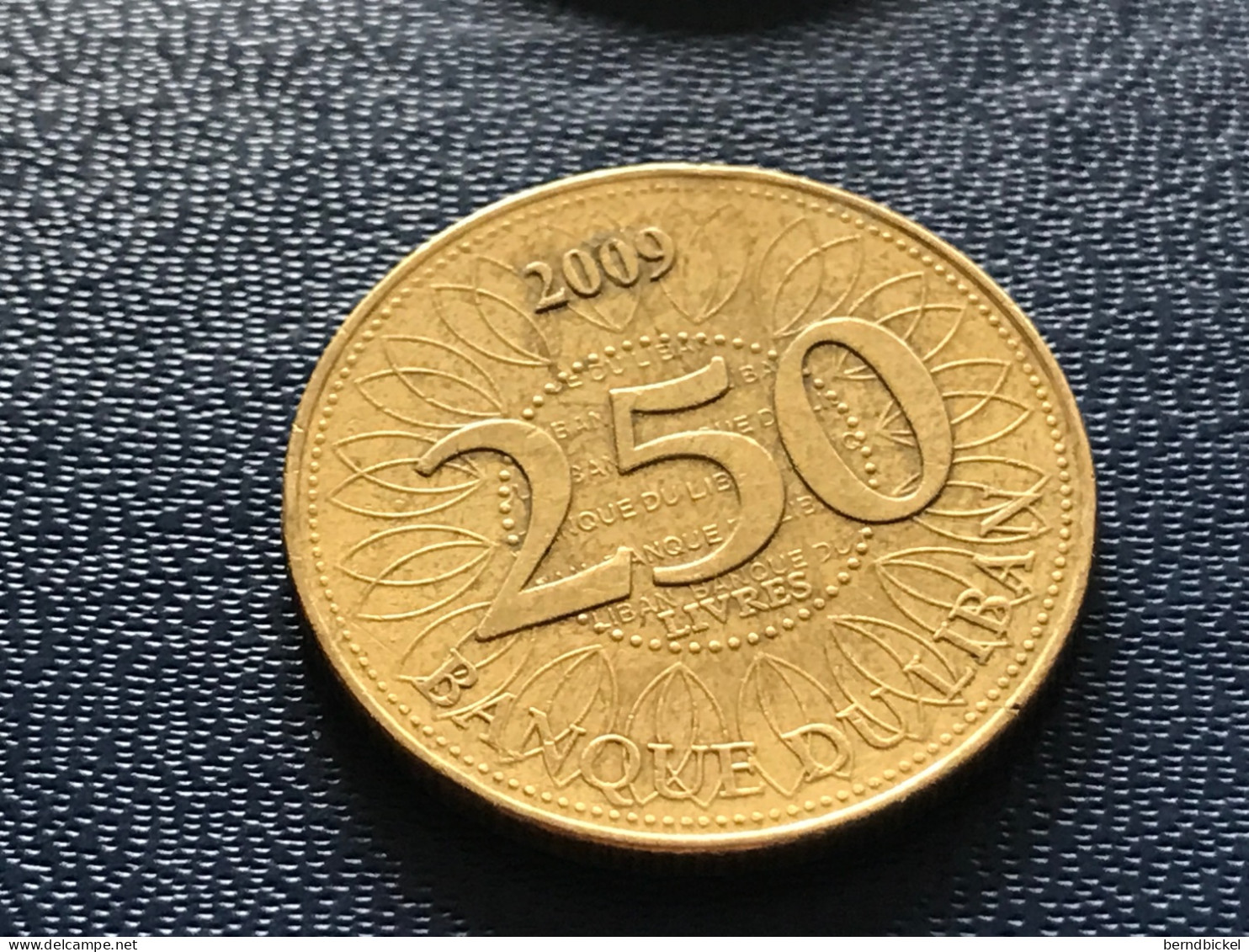 Münze Münzen Umlaufmünze Libanon 250 Livres 2009 - Lebanon