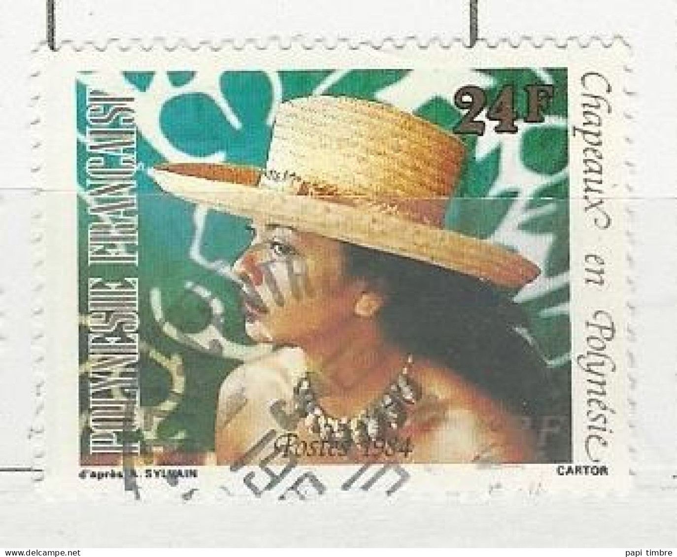 Polynésie - 1984 Chapeaux En Polynésie - N° 213 Obl. - Used Stamps