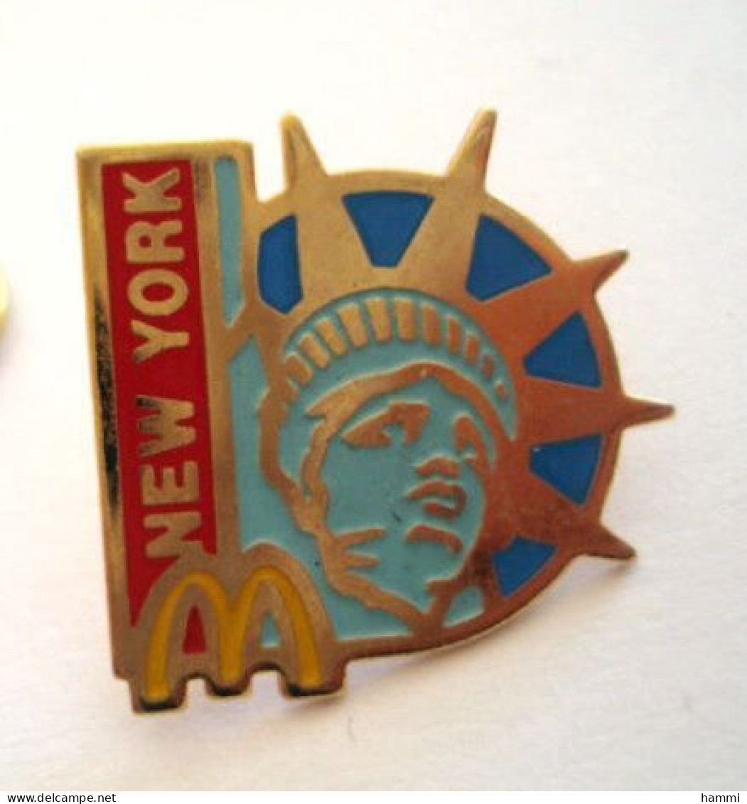 E108 Pin's Mac Do Mc Donald's USA New York  Achat Immédiat - McDonald's