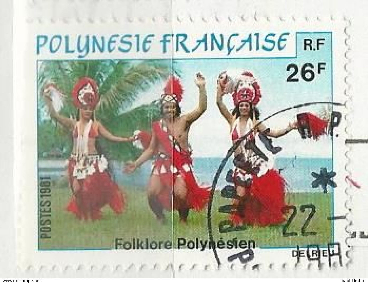 Polynésie - 1981 Folklore Polynésien - N° 165 Obl. - Gebraucht