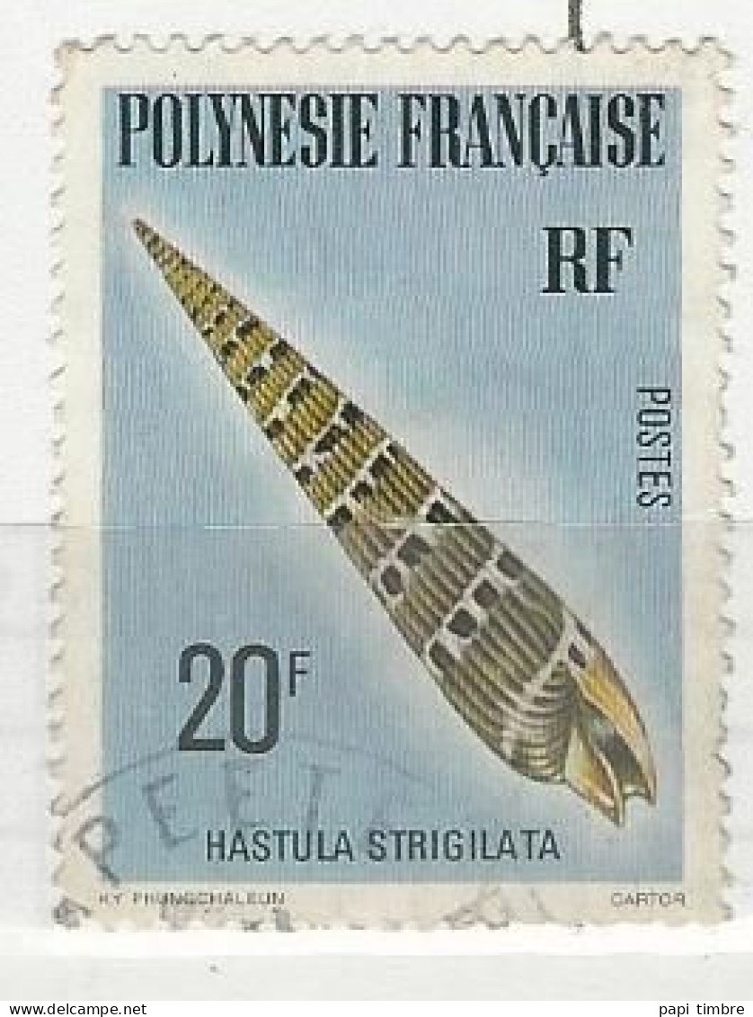Polynésie - 1979 Coquillages - N° 142 Obl. - Usati