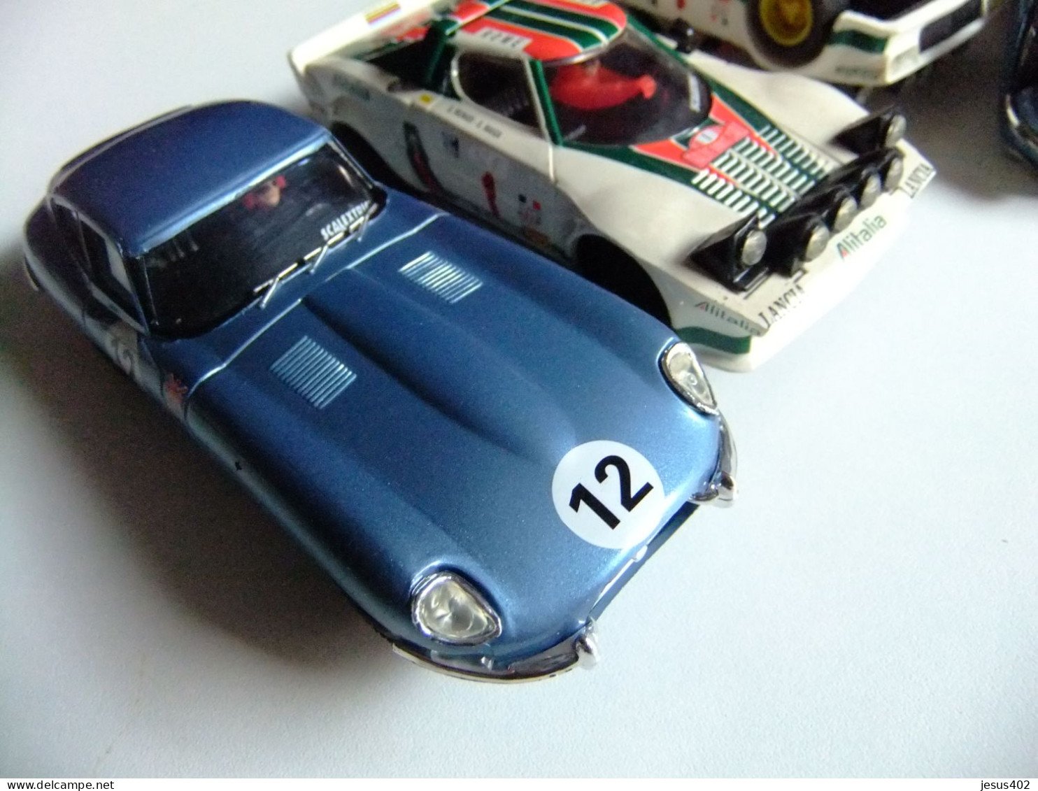 SCALEXTRIC CUATRO COCHES LANCIA STRATOS Y JAGUAR E ALTAYA