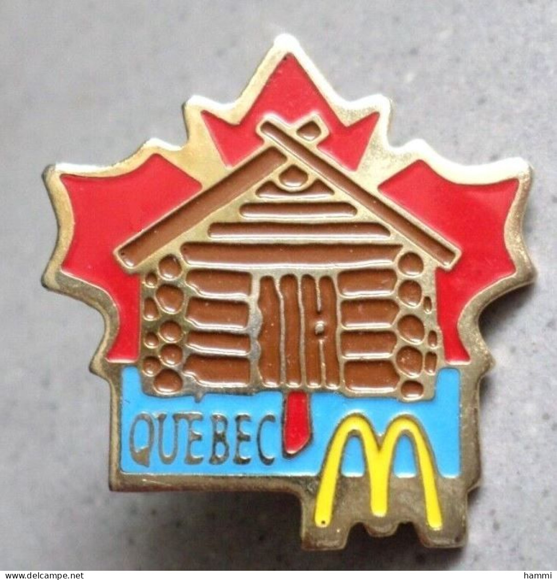 E138 Pin's Mac Do Mc Donald's Canada Québec Achat Immédiat - McDonald's