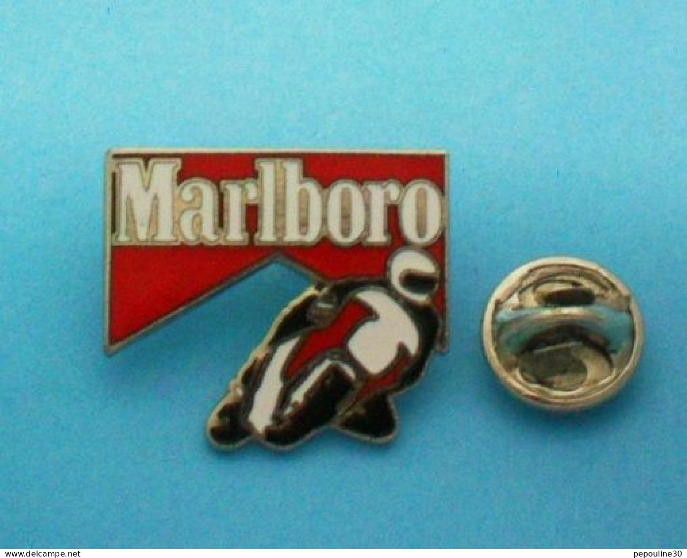 1 PIN'S //  ** CIRCUIT MOTO / MARLBORO ** - Motos