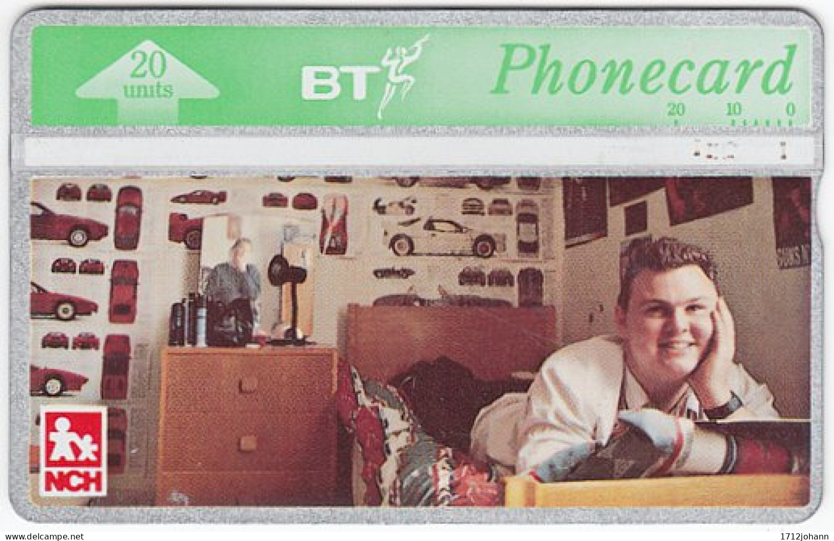 GREAT BRITAIN E-860 Hologram BT - People, Youth - 268F - Used - BT Allgemeine