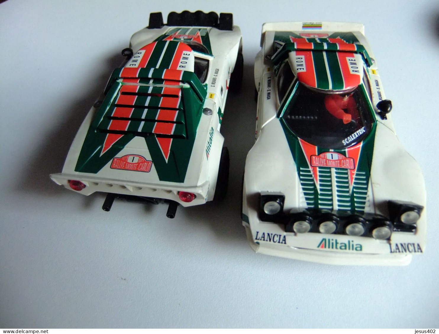 SCALEXTRIC DOS COCHES LANCIA STRATOS ALTAYA - Road Racing Sets