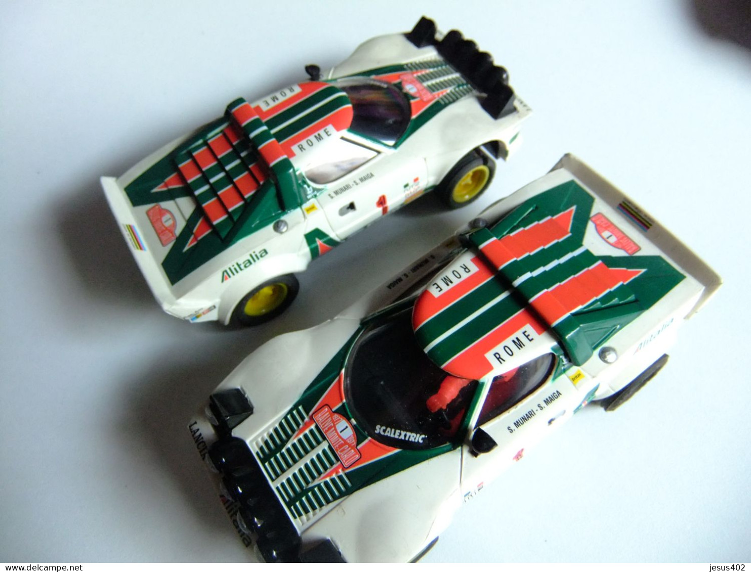 SCALEXTRIC DOS COCHES LANCIA STRATOS ALTAYA - Autocircuits