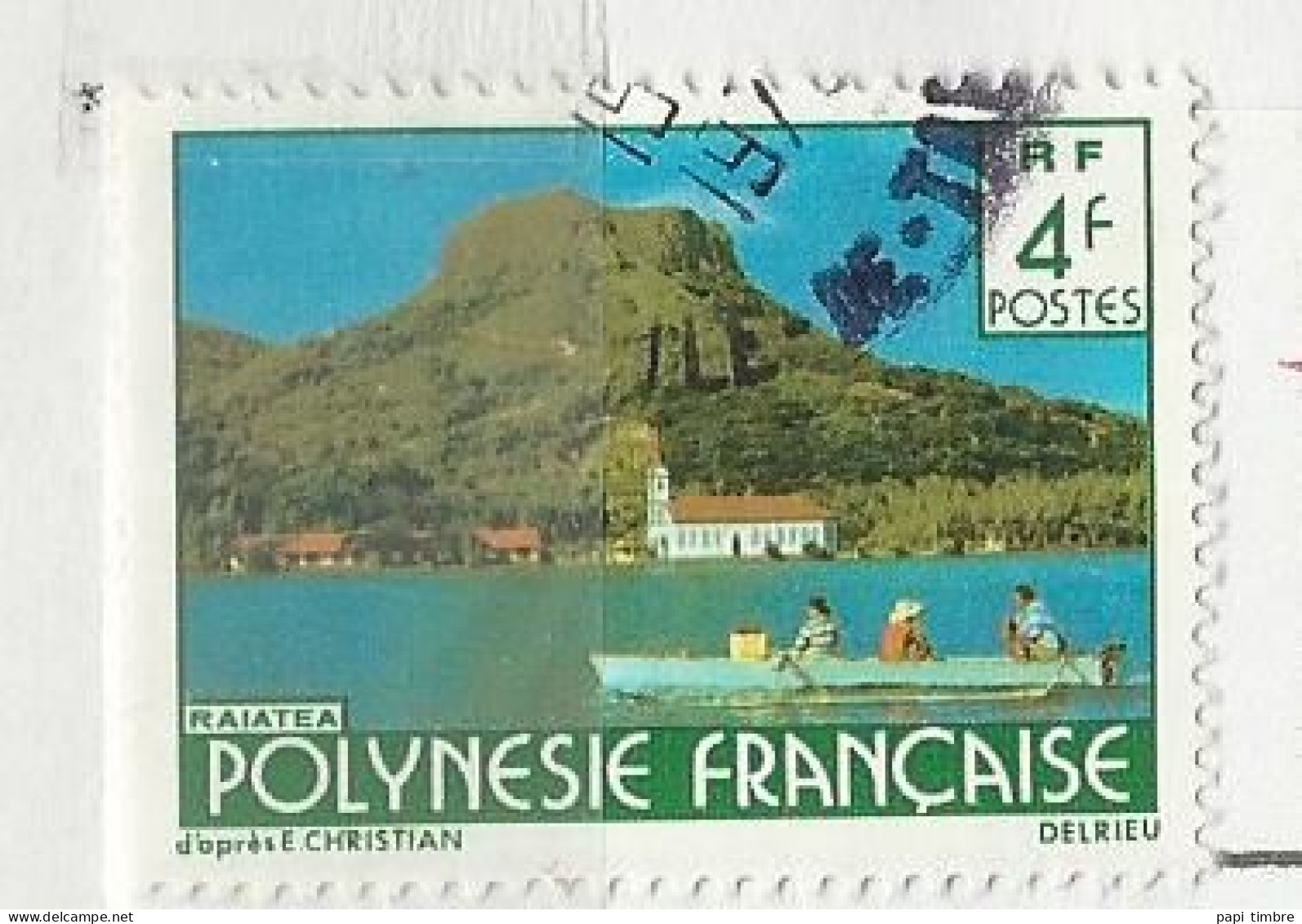 Polynésie - 1979 Paysages De Polynésie - N° 135 Obl. - Used Stamps