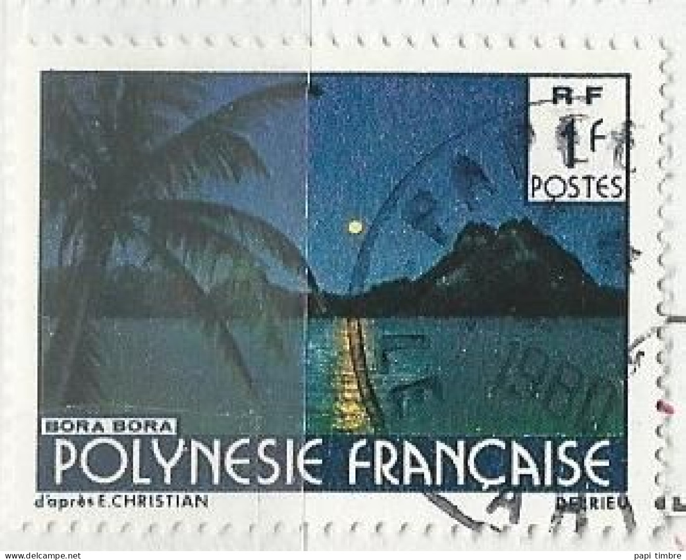 Polynésie - 1979 Paysages De Polynésie - N° 132 Obl. - Used Stamps