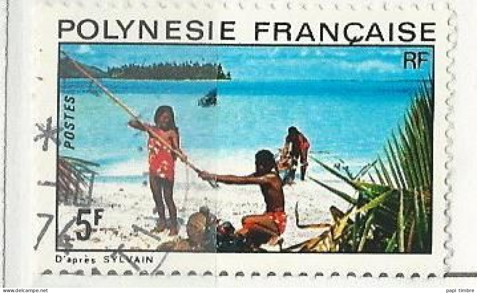 Polynésie - 1974 Paysages - N° 98 Obl. - Used Stamps