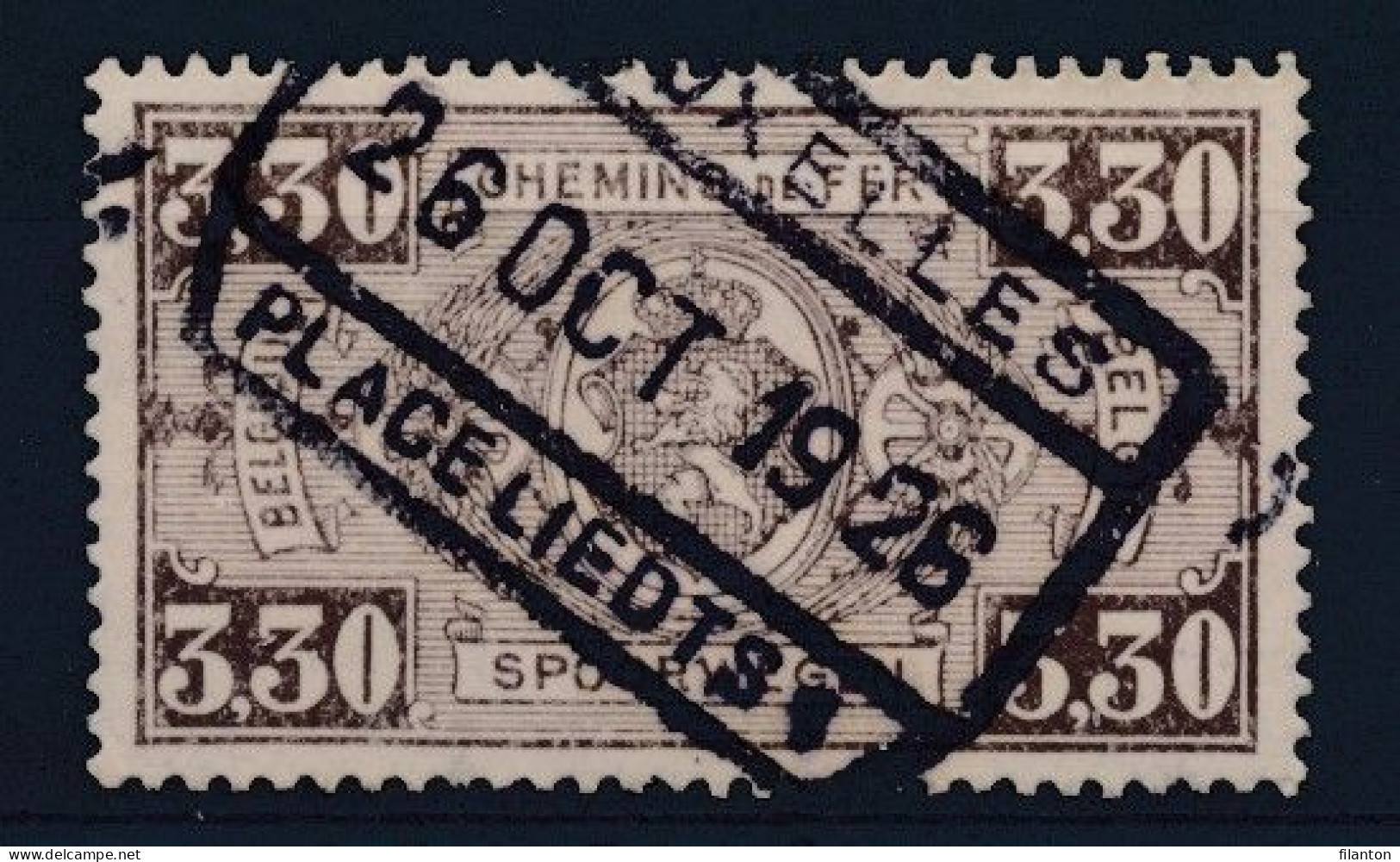 TR  155 - "BRUXELLES - PLACE LIEDTS 1" - (ref. 37.338) - Used