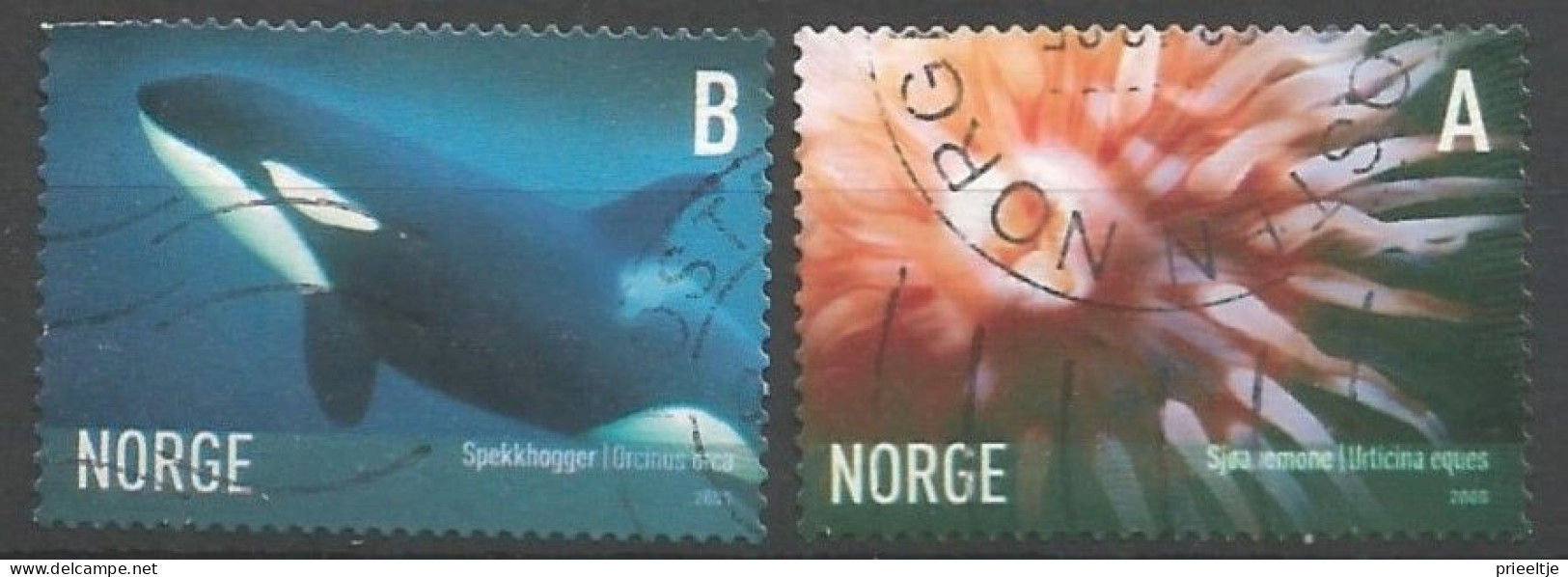 Norway 2005 Marine Life Y.T. 1487/1488 (0) - Used Stamps