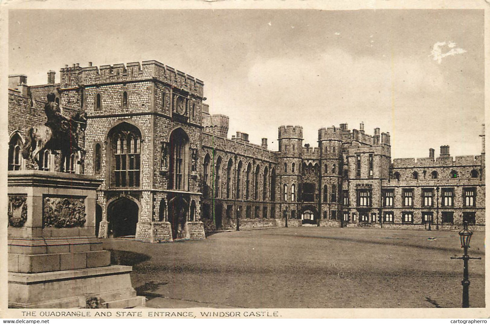 United Kingdom England Windsor Castle The Quadrangle - Windsor Castle