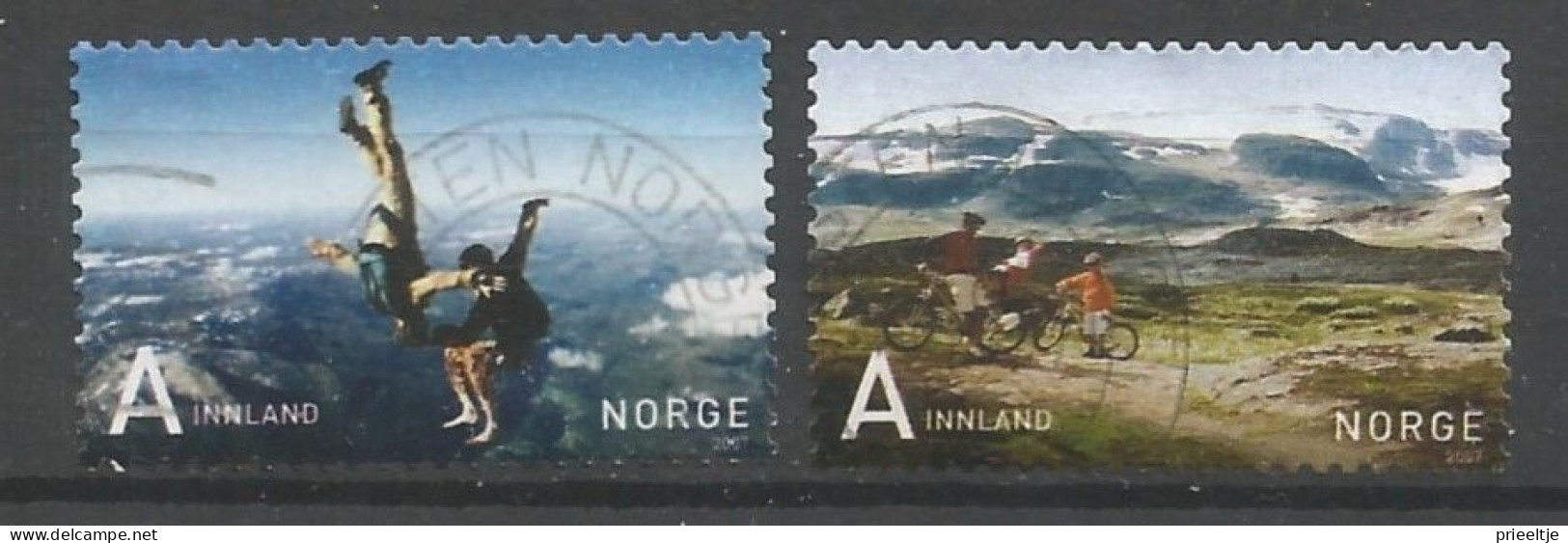 Norway 2007 Tourism Y.T. 1553/1554 (0) - Oblitérés