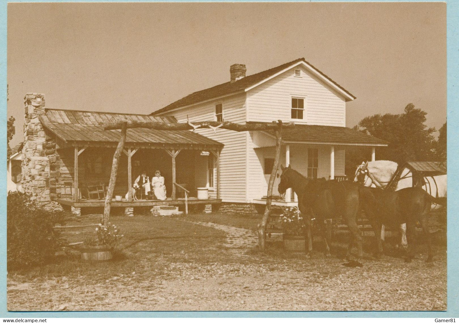 The Belle Starr House And Museum At Younger's Bend In Stigler - Indian Territory - Altri & Non Classificati