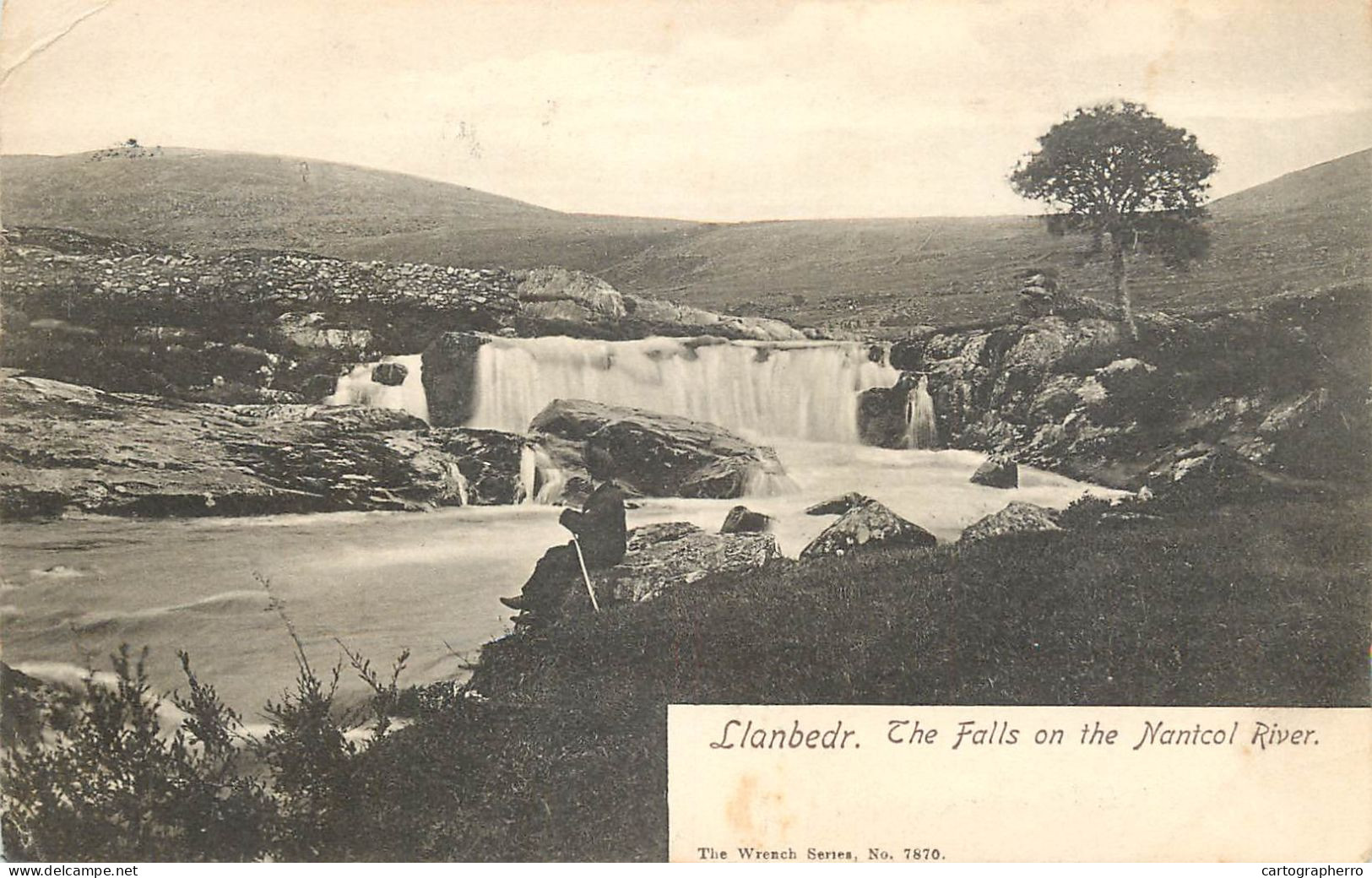 United Kingdom Wales Llanbedr The Falls On The Nantcol River - Gwynedd