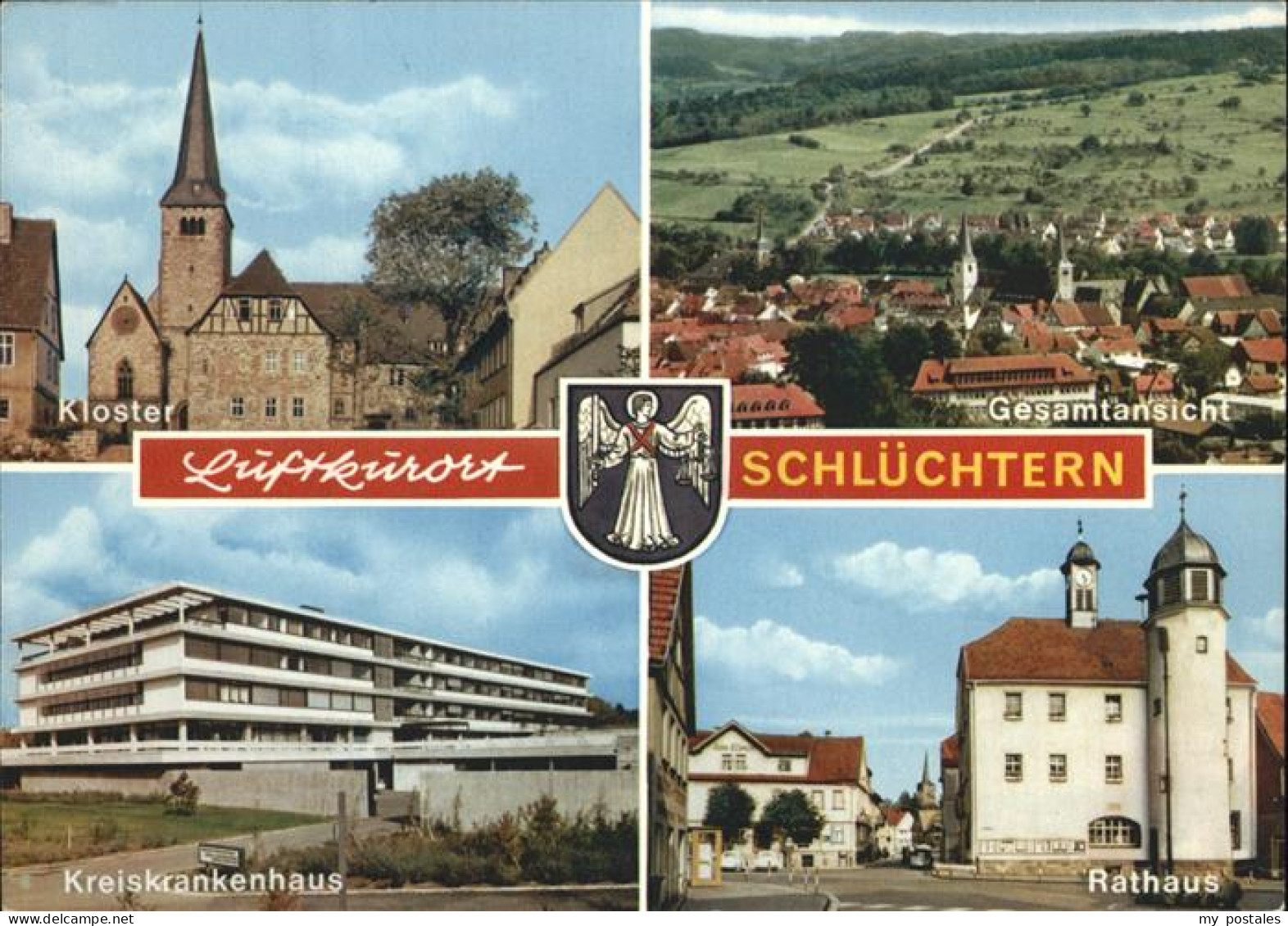 41254927 Schluechtern Kloster Kreiskrankenhaus Rathaus Schluechtern - Schlüchtern