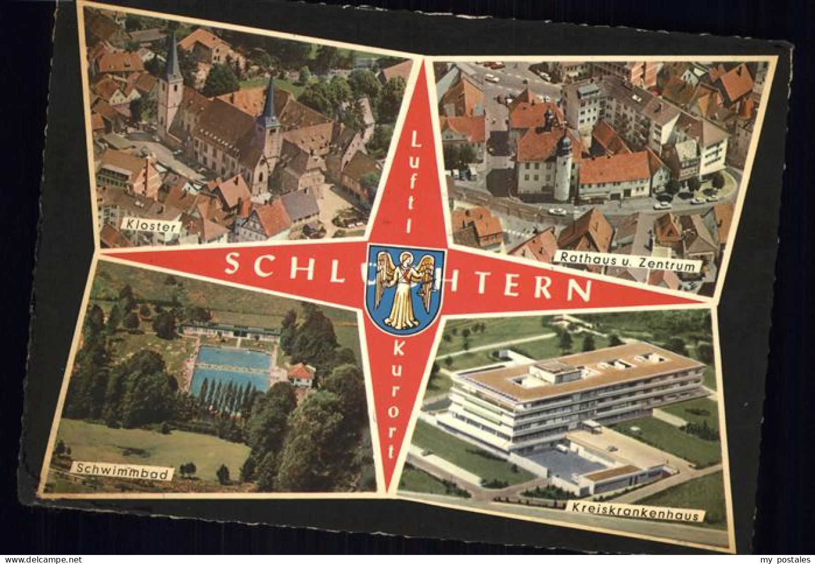 41254924 Schluechtern Kloster Kreiskrankenhaus Schwimmbad Rathaus Zentrum Schlue - Schlüchtern