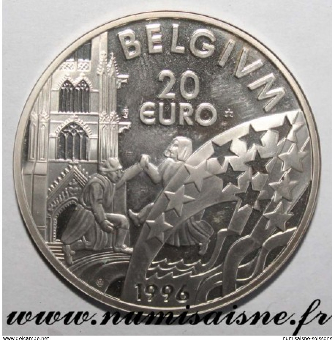 BELGIQUE - 20 EURO 1996 - Albert II - BE - Autriche