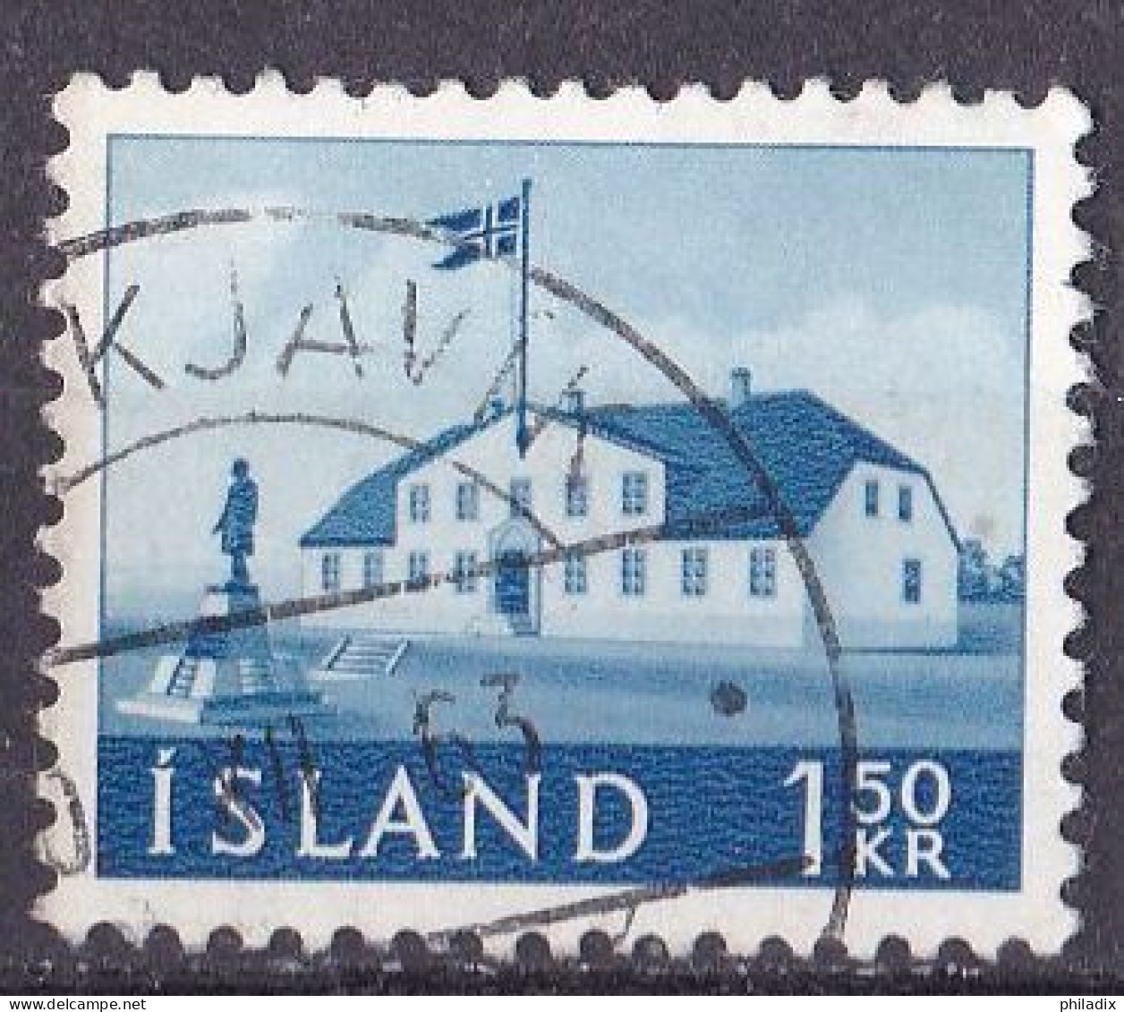 Island Marke Von 1961 O/used (A4-7) - Gebruikt