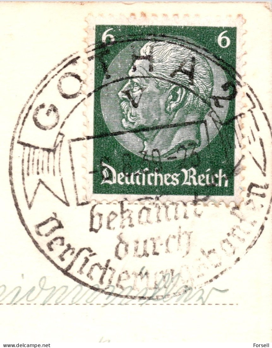 Waldrestaurant "Neues Haus" Vierpfennig Haus Thüringer Wald , (Sonderstempel: Gotha 2 1939) - Tambach-Dietharz