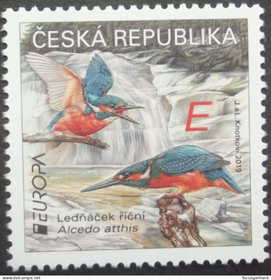 Tschechische Republik  Europa  Cept   Nationale Vögel   2019    ** - 2019