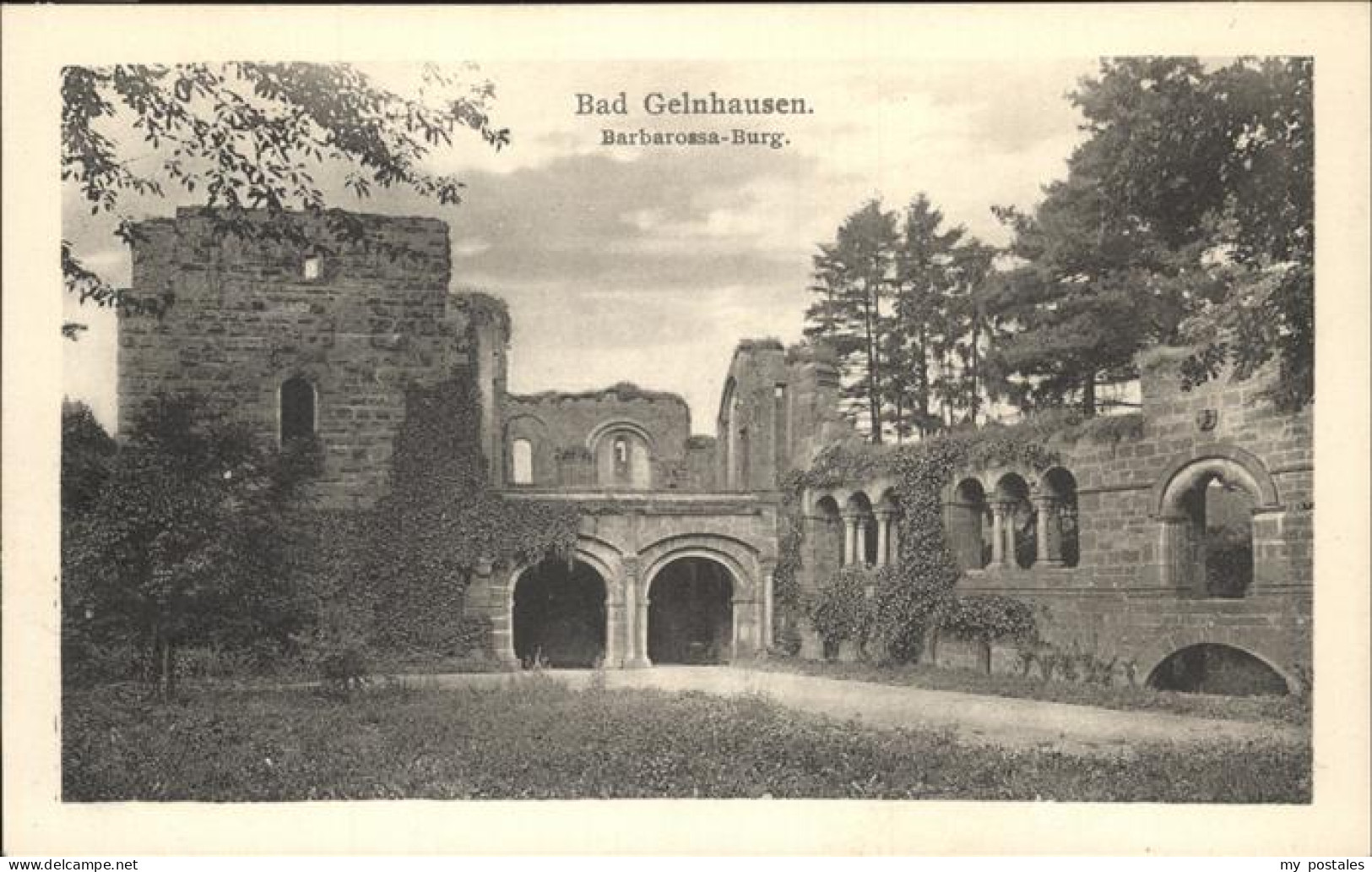 41254707 Gelnhausen Barbarossa Burg Gelnhausen - Gelnhausen
