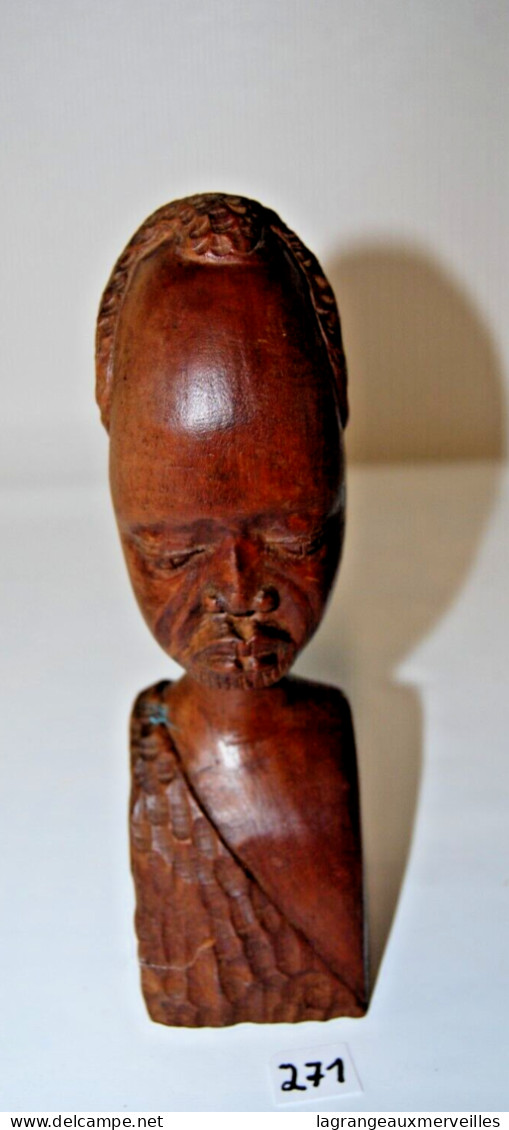 C271 Ancien Objet Ethnique - Africain - Bois Ancien - African Art