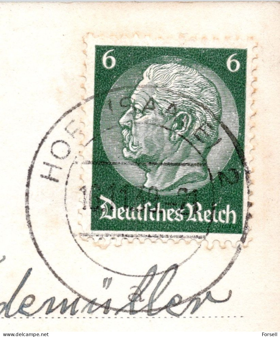 Hof (Saale) , Festbeleuchtung , (Stempel: Hof (Saale) 1939) - Hof