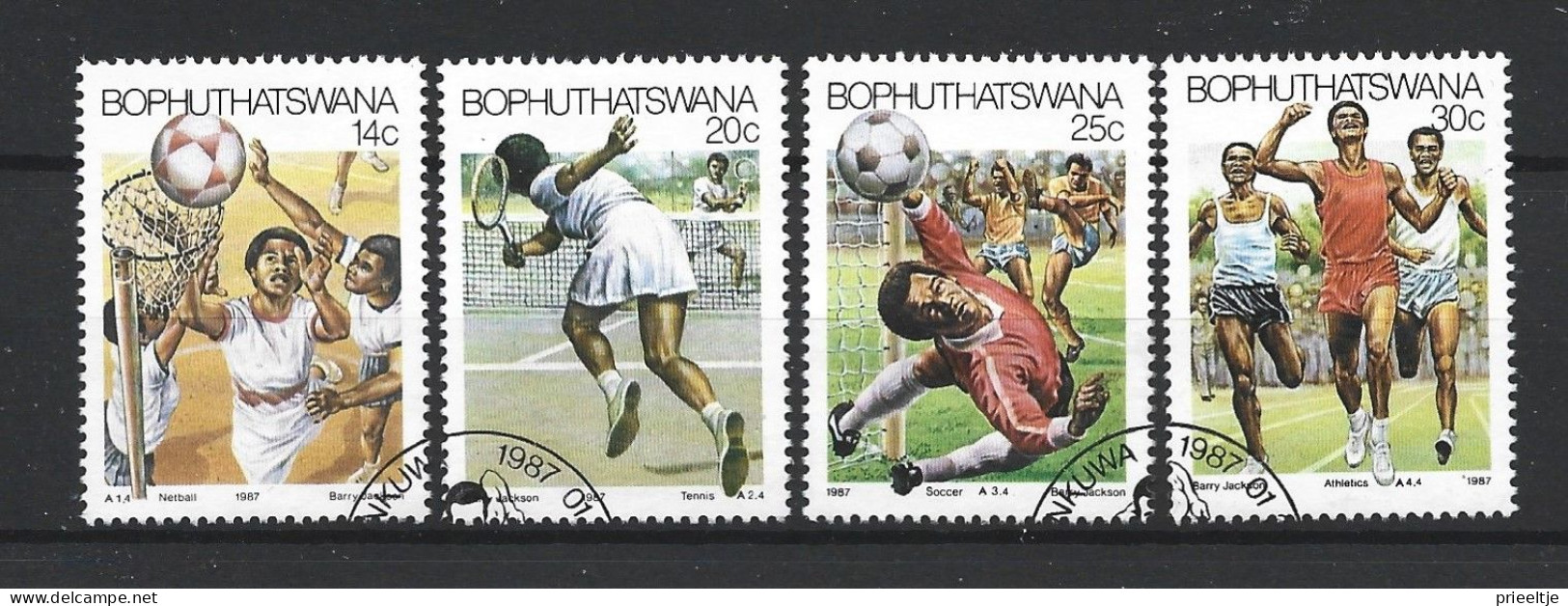 Bophuthatswana 1987 Sports Y.T. 181/184 (0) - Bophuthatswana